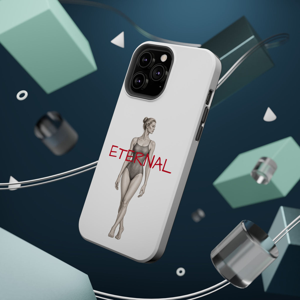 Vintage Graphic Phone Case | Magnetic Impact-Resistant Case