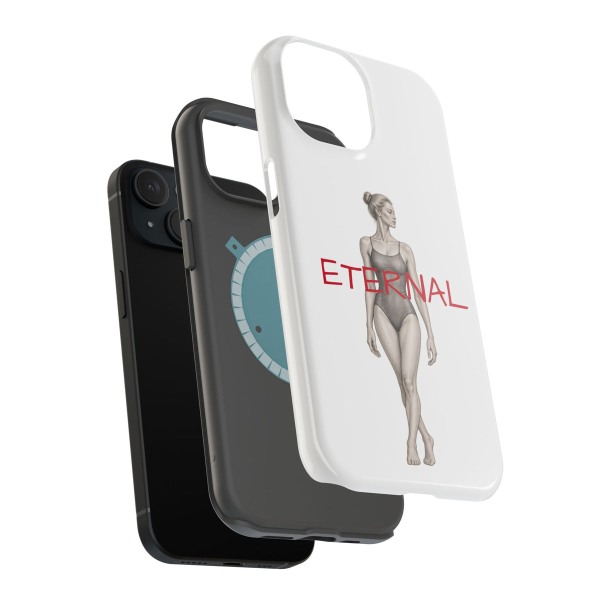 Vintage Graphic Phone Case | Magnetic Impact-Resistant Case