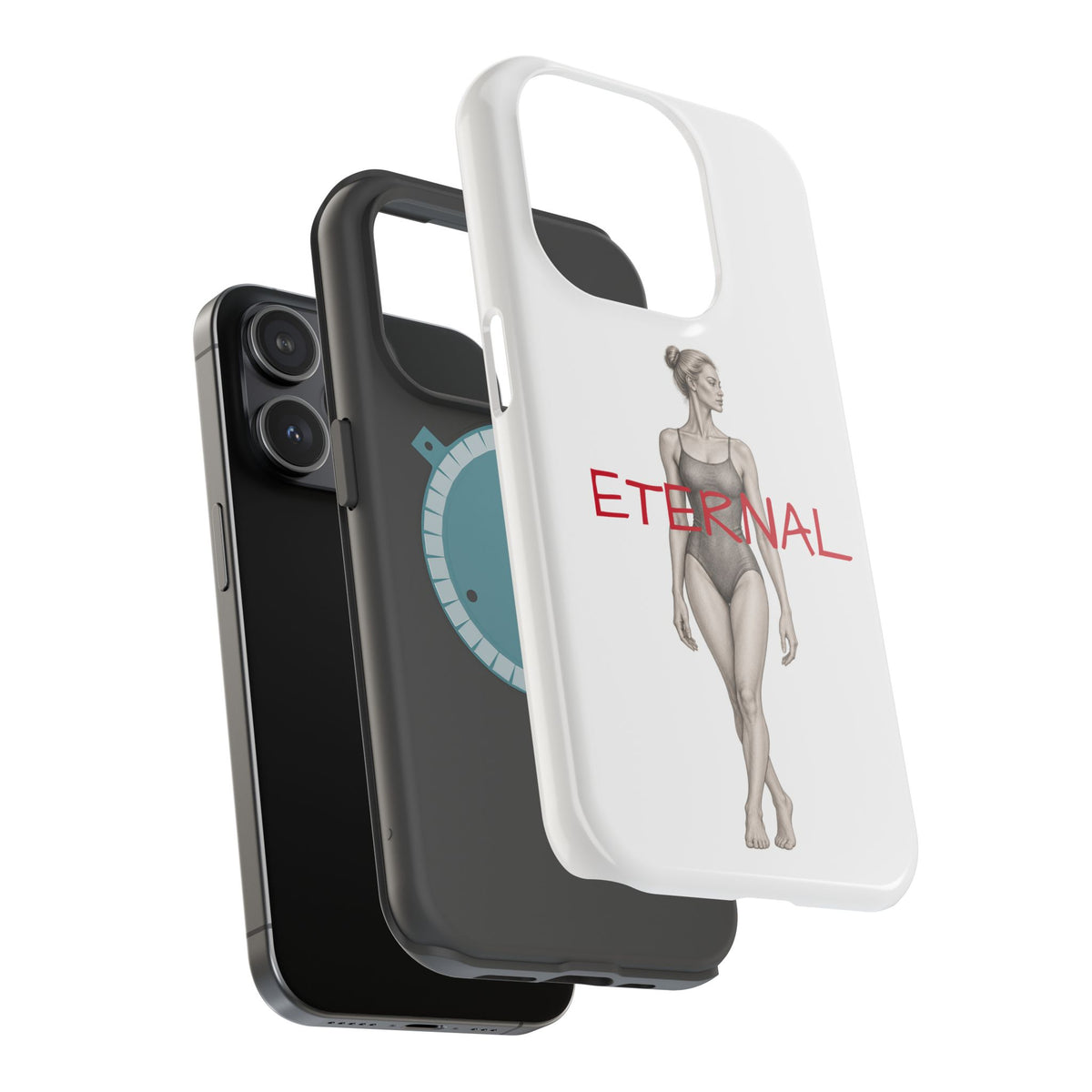 Vintage Graphic Phone Case | Magnetic Impact-Resistant Case