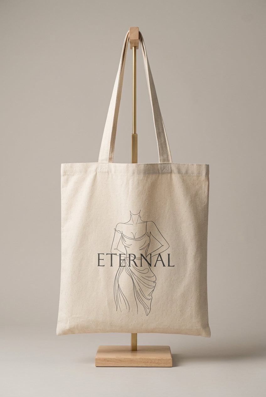 cotton canvas tote bag product image 1