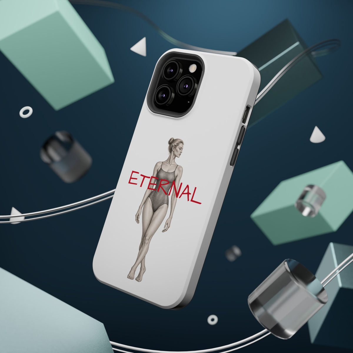 Vintage Graphic Phone Case | Magnetic Impact-Resistant Case