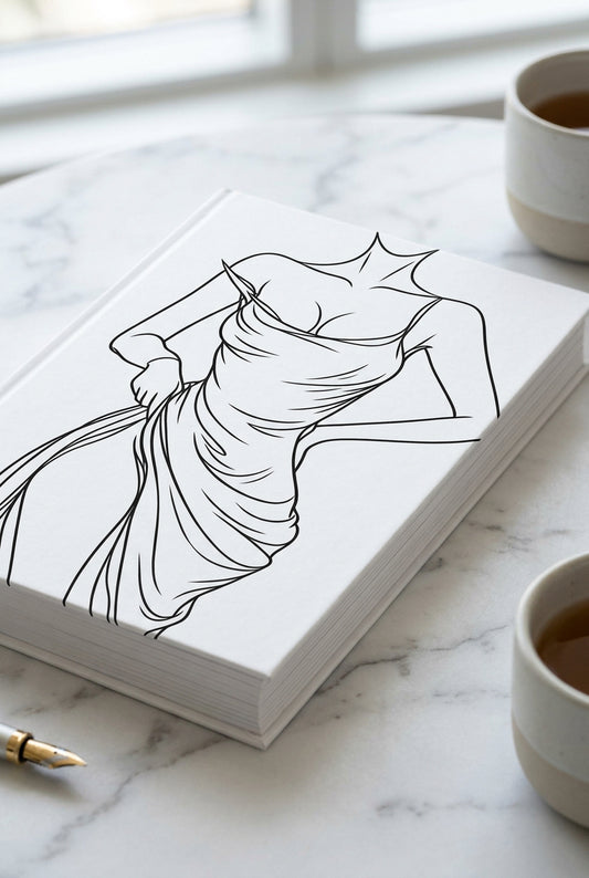 matte hardcover lined journal product image 1