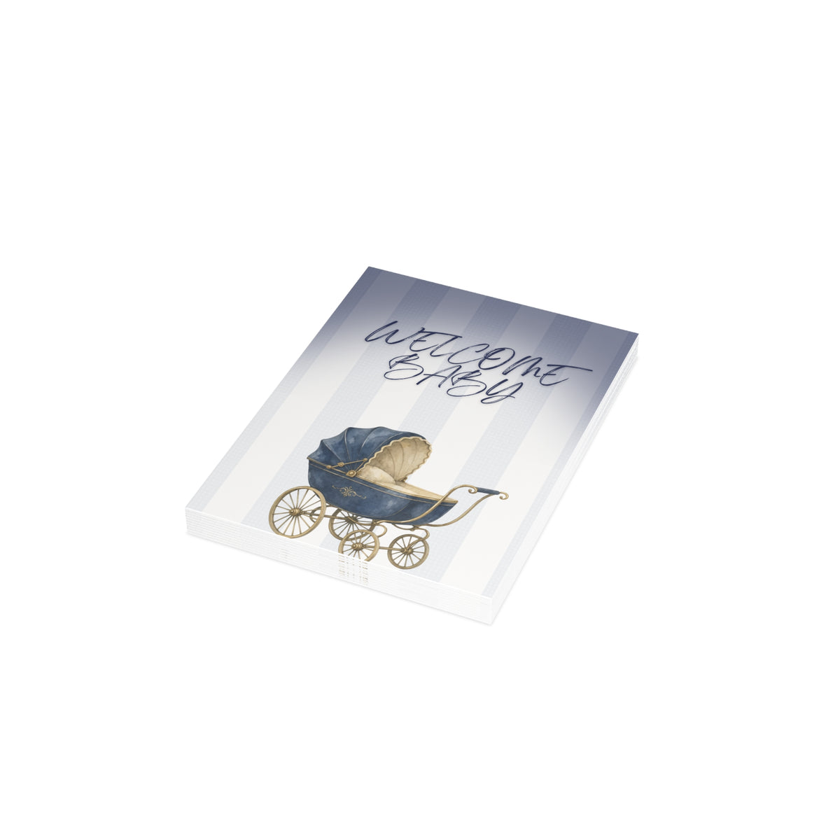 vintage welcome baby greeting cards product image 13