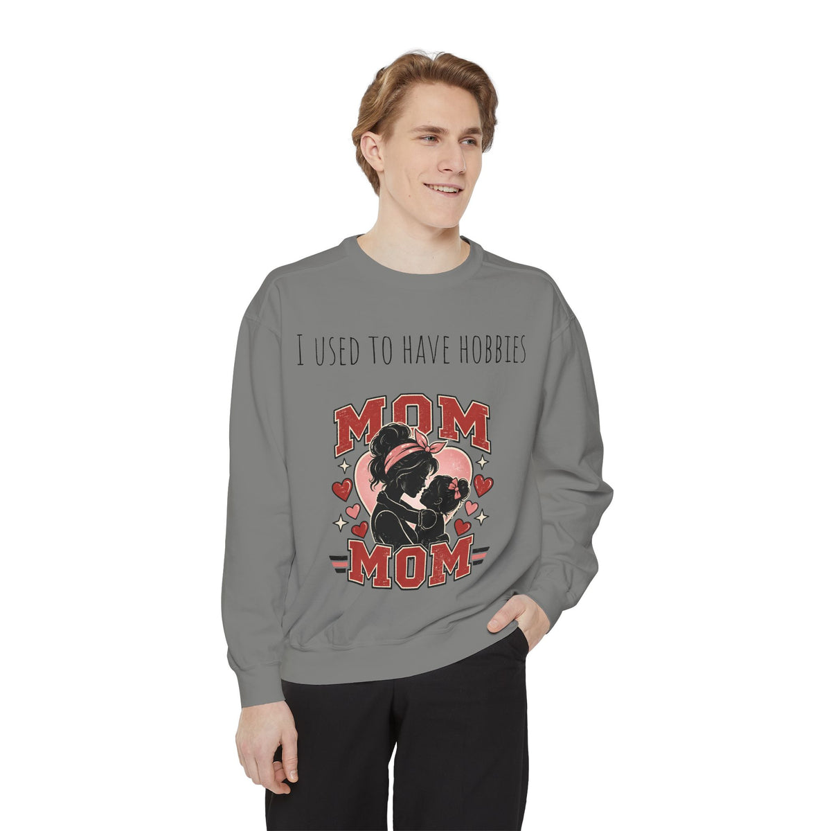 MOM Sweatshirt graphic design on casual apparel (image 22)