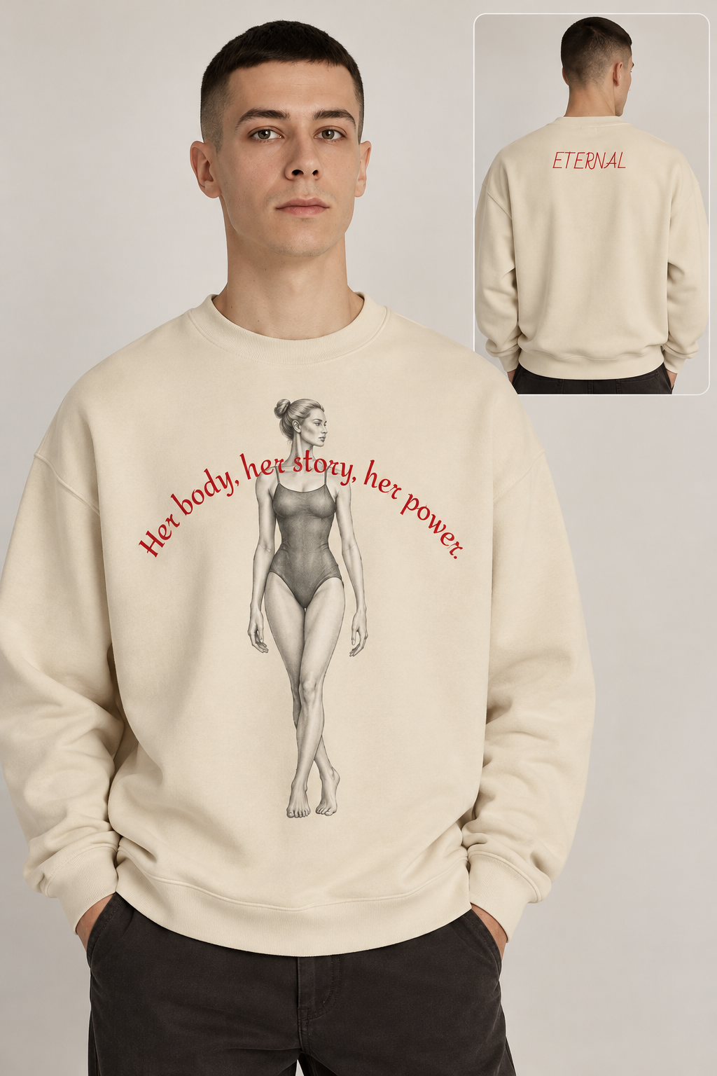 women's empowerment sweatshirt product image 1